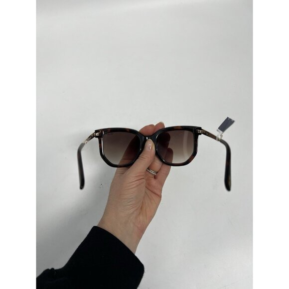 New Quay Australia Coffee Run Mini Sunglasses Polarized Tort Brown - Picture 4 of 10